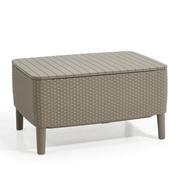 Allibert - Salemo Balcony Sofa Set Cappuccino